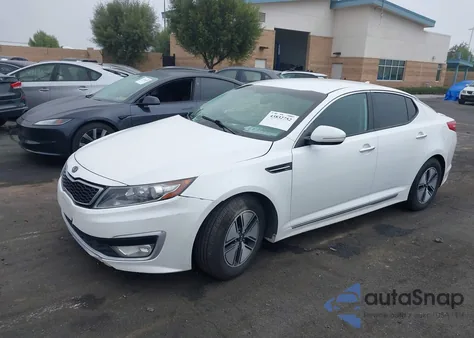 2011 Kia Optima Hybrid Ex from USA, damaged, VIN KNAGM4AD6B5005797
